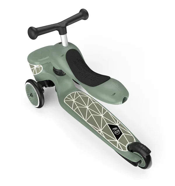 Scoot&Ride - Otroški poganjalec in skiro Highwaykick 1 Lifestyle - Green Lines
