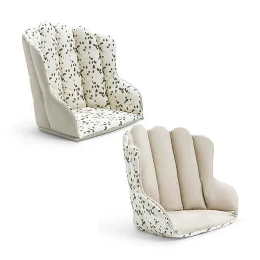 Elodie - Blazina za stolček za hranjenje Grace - Dalmatian Dots