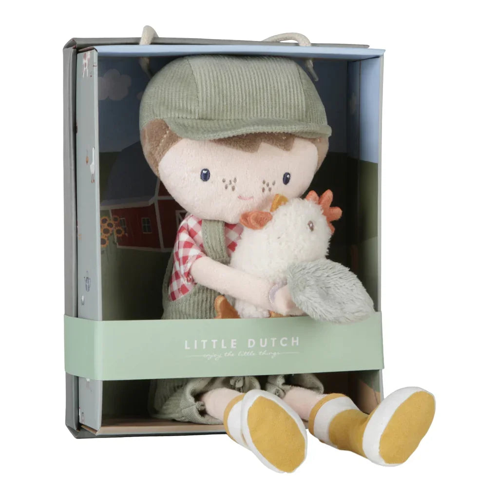 Little Dutch - Fantek Farmer Jim (35 cm) - LD4563 Luxbaby