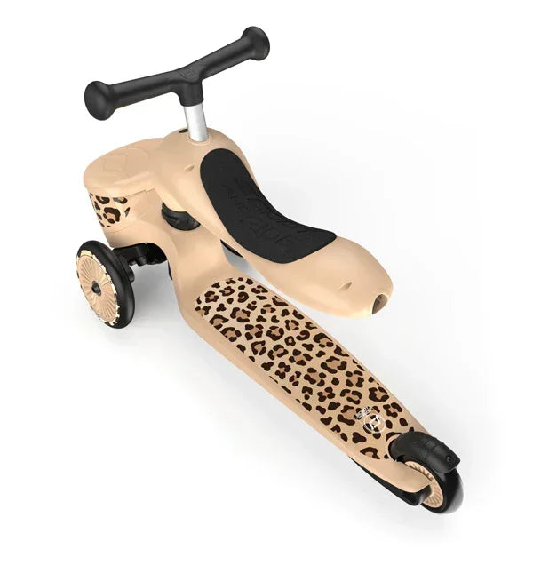 Scoot&Ride - Otroški poganjalec in skiro Highwaykick 1 Lifestyle - Leopard