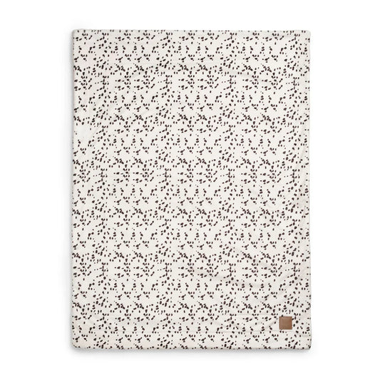 Elodie - Žametna odejica - Dalmatian Dots