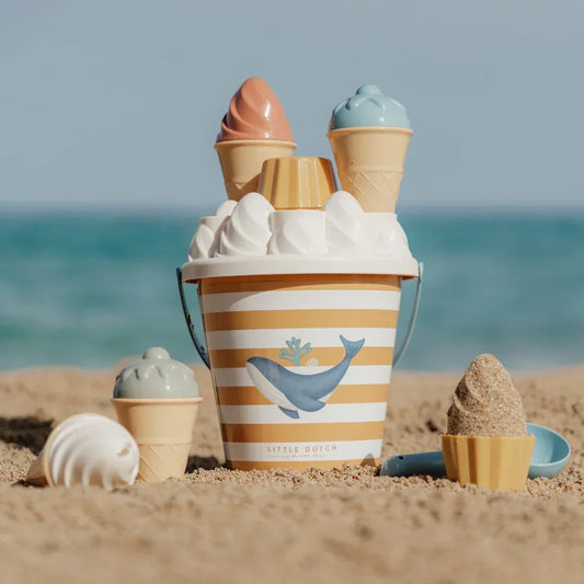 Little Dutch - Set za na plažo Ice Cream - Ocean Dreams Blue
