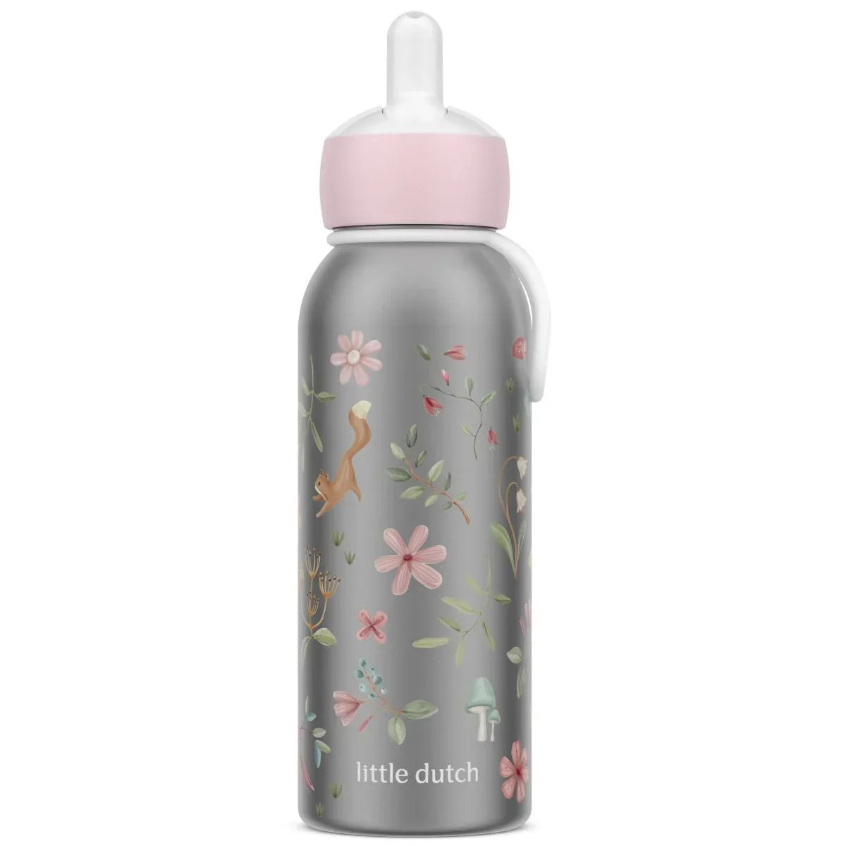 Little Dutch - Steklenička iz nerjavečega jekla flip-up - Fairy Wonders 350ml