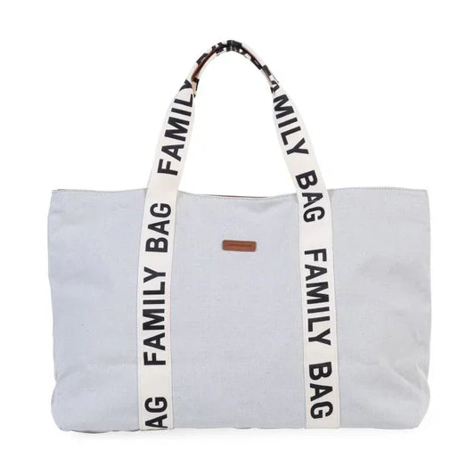 Childhome - Torba Family Bag Signature - Canvas Off White