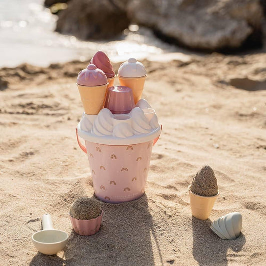 Little Dutch - Set za na plažo Ice Cream - Ocean Dreams Pink