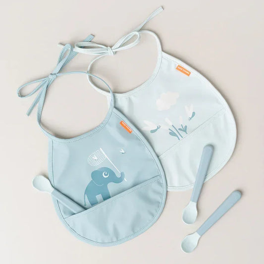 Done by Deer - Komplet 2 mini slinčkov - Playground Elphee Blue