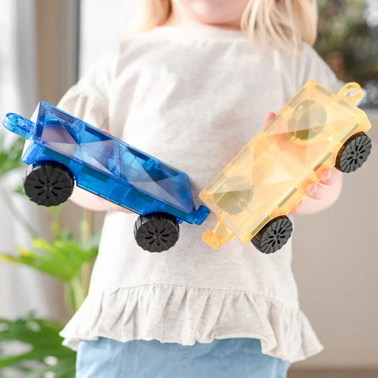 Connetix - Magnetne ploščice - Rainbow Car Pack (2 kosa)
