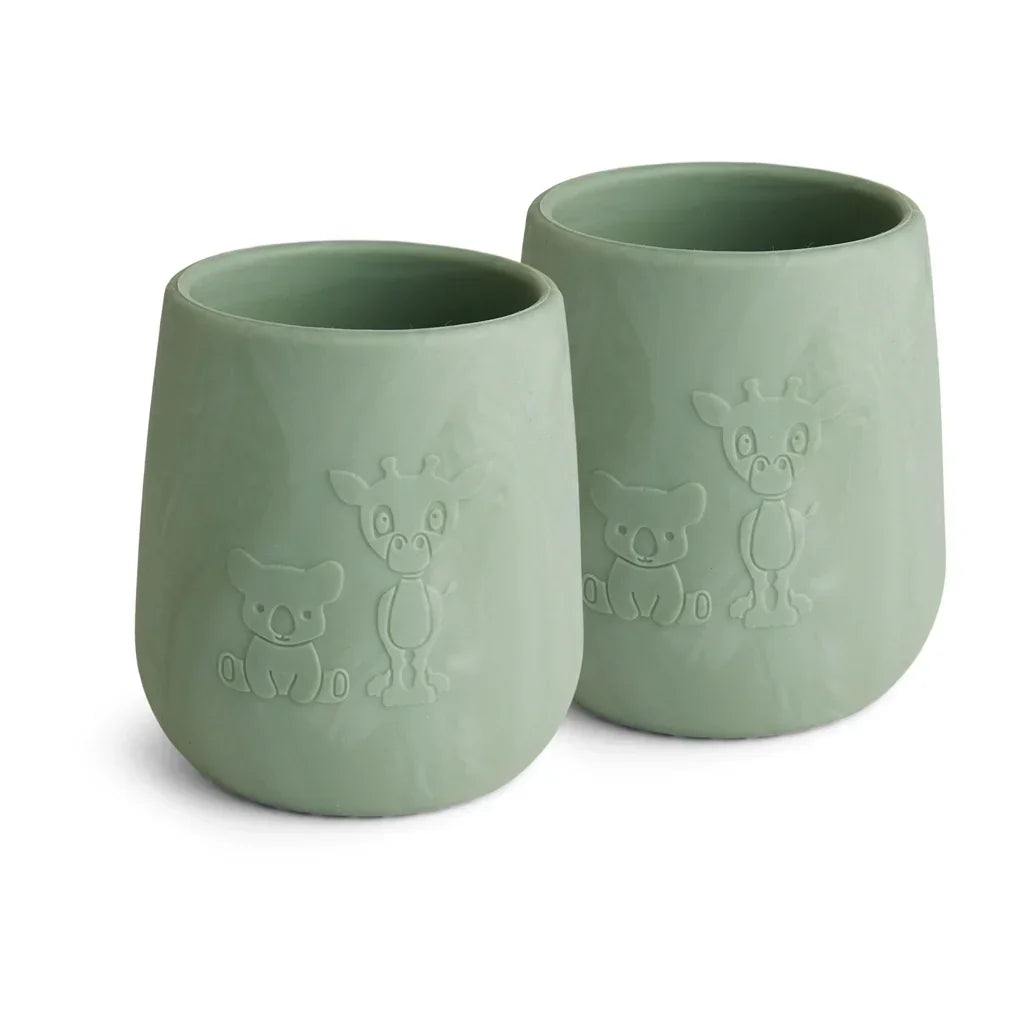 Nuuroo - Abel Silikonska skodelica - Light Green (2kosa)