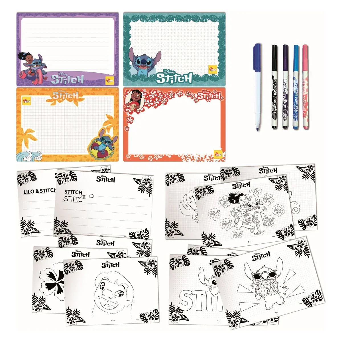 Lisciani - Stitch šola risanja