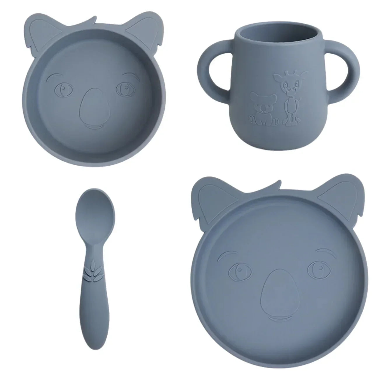 Nuuroo - Lykke 4-delni jedilni set Koala- Bering Sea