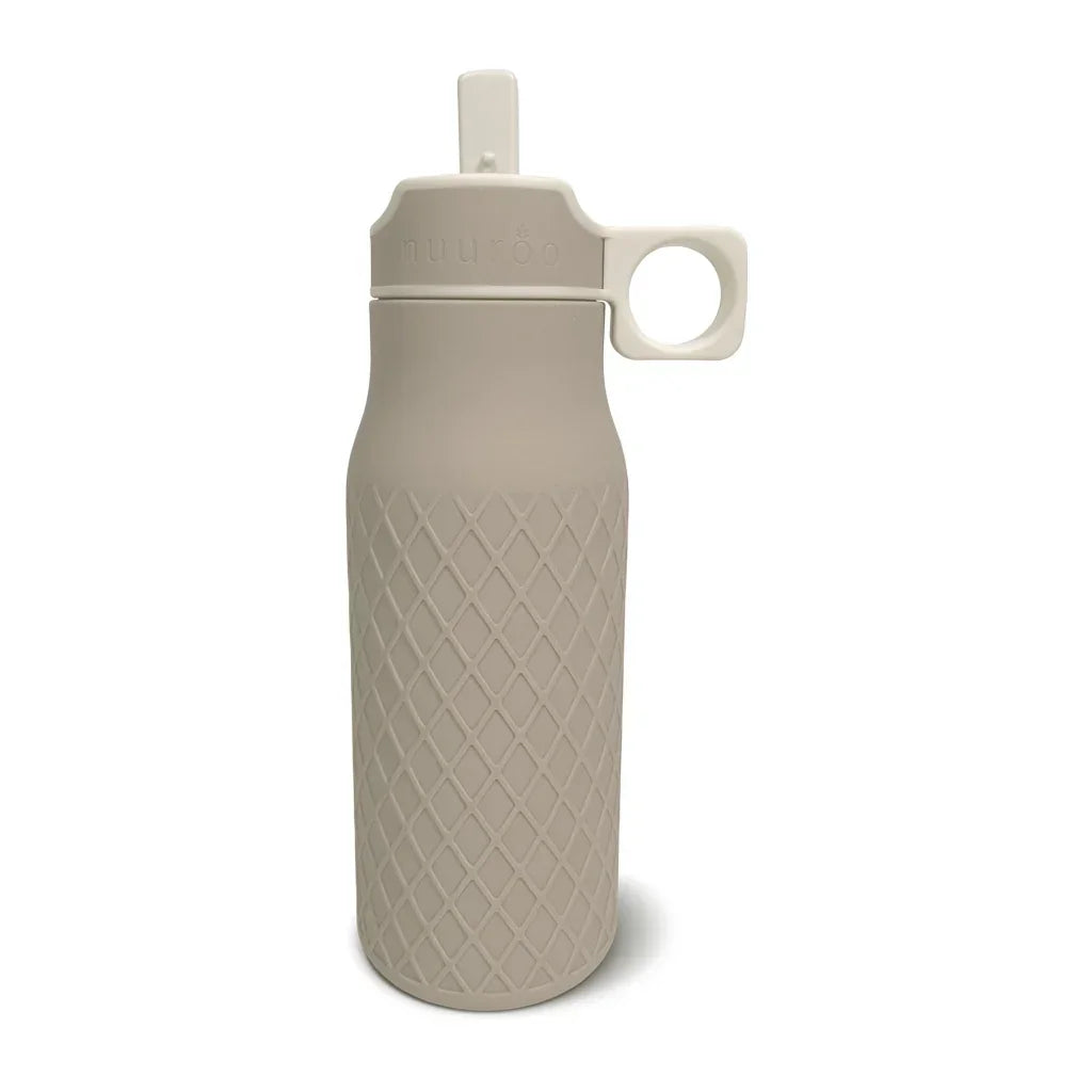 Nuuroo - Silikonska steklenička Isa 400 ml - Cobblestone