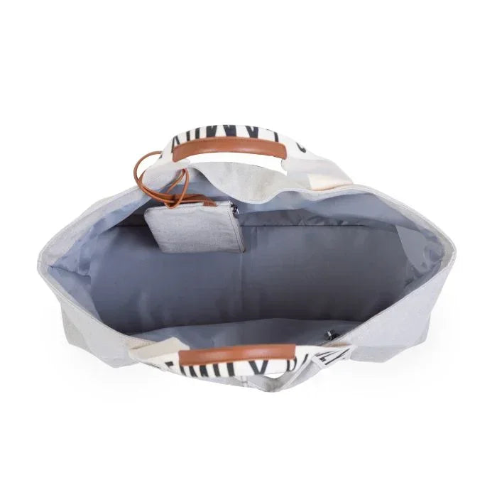 Childhome - Torba Family Bag Signature - Canvas Off White