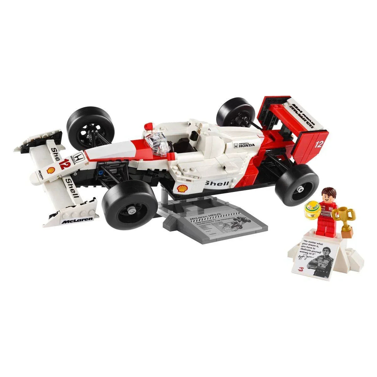 Lego Icons - McLaren MP4/4 in Ayrton Senna