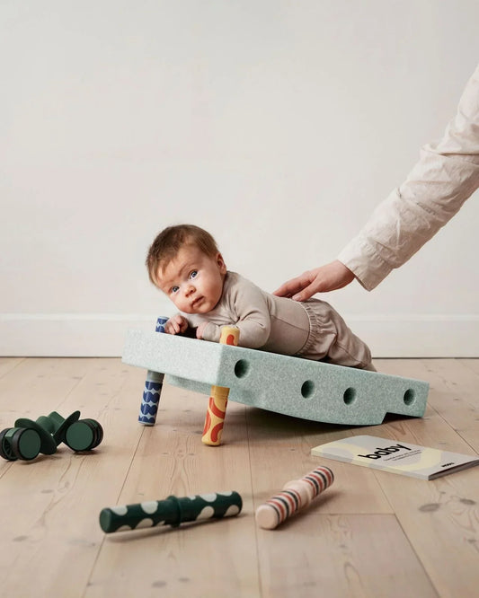 Modu - Baby Activity set - Mint/Forest green