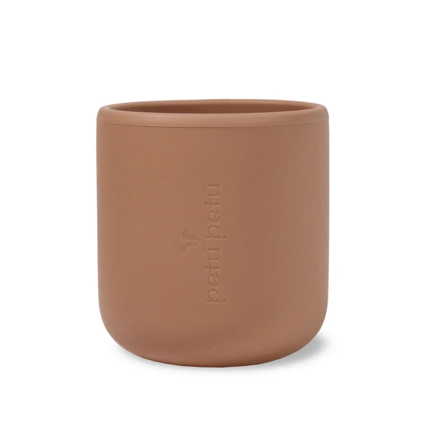 Petu Petu - Cooper silikonska skodelica Caramel