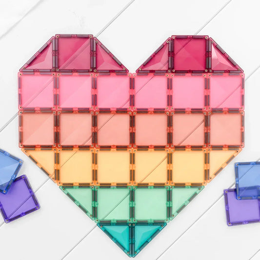 Connetix - Magnetne ploščice - Pastel Mini Pack (32 kosov)