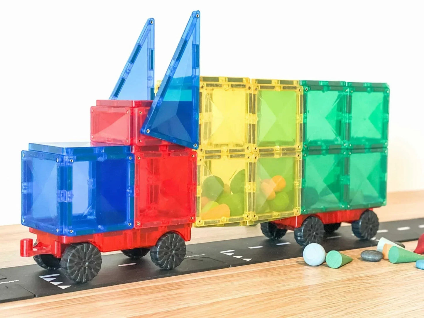 Connetix - Magnetne ploščice - Rainbow Motion Pack (24 kosov)