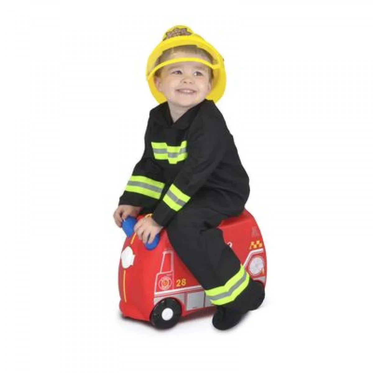 Trunki - Otroški kovček - Gasilec Frank + Odejica