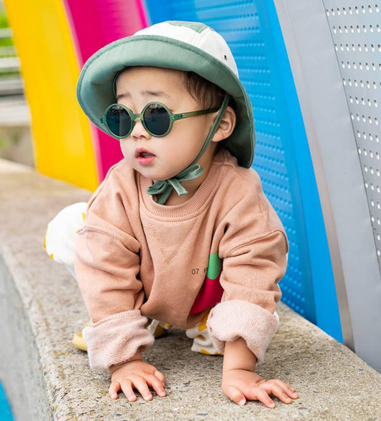 Ki et La - Otroška sončna očala Woam - Bottle Green (4-6 let) - WO3SUNGREENB Luxbaby