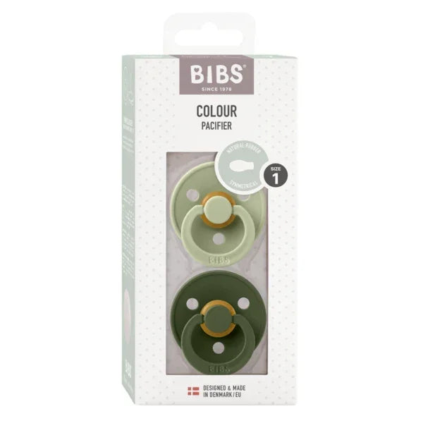 BIBS - Simetrična duda Colour, lateks - Sage/Hunter Green