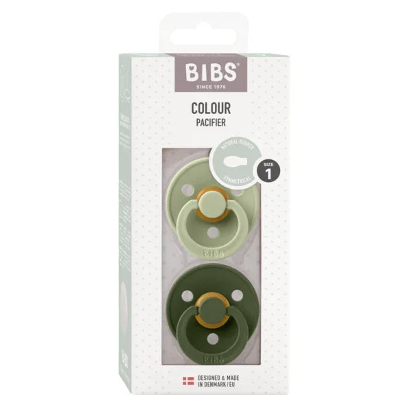 BIBS - Simetrična duda Colour, lateks - Sage/Hunter Green - 2121423 Luxbaby