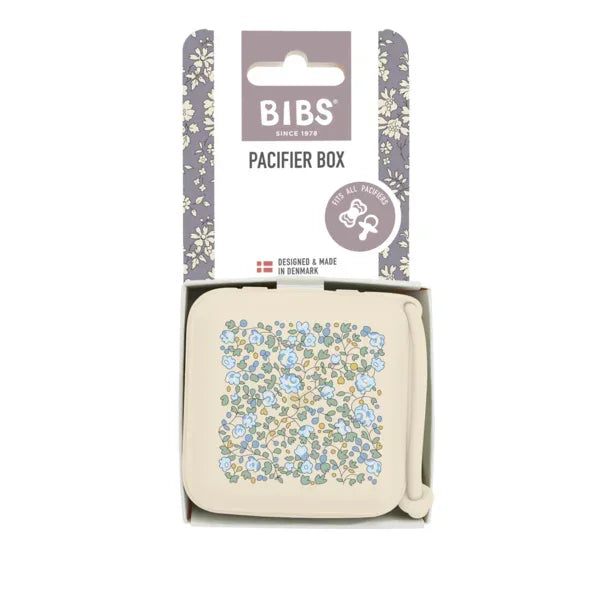 BIBS x Liberty - Škatlica za dudo - Eloise Ivory