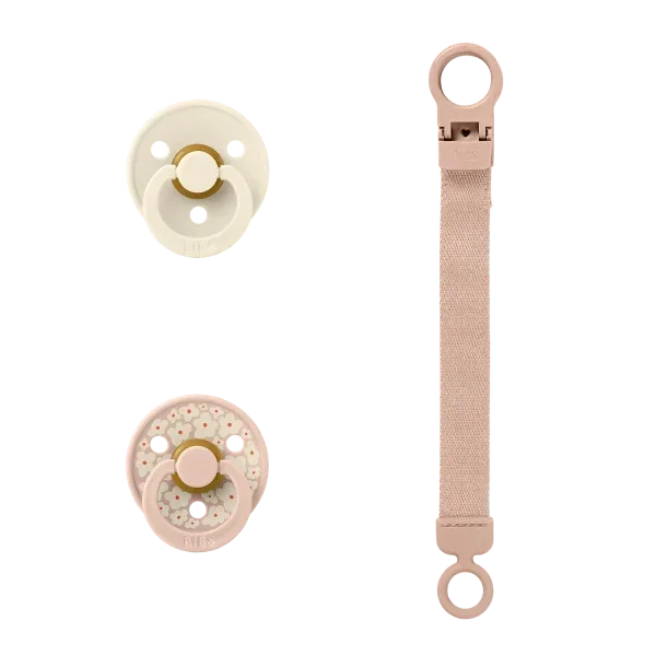 BIBS - Darilni set Liberty - Blush