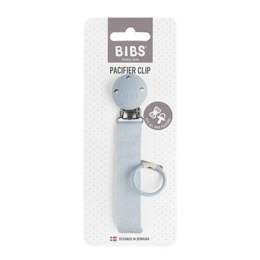 BIBS - Ribbon priponka za dudo - Dusty Blue - 9409314 Luxbaby