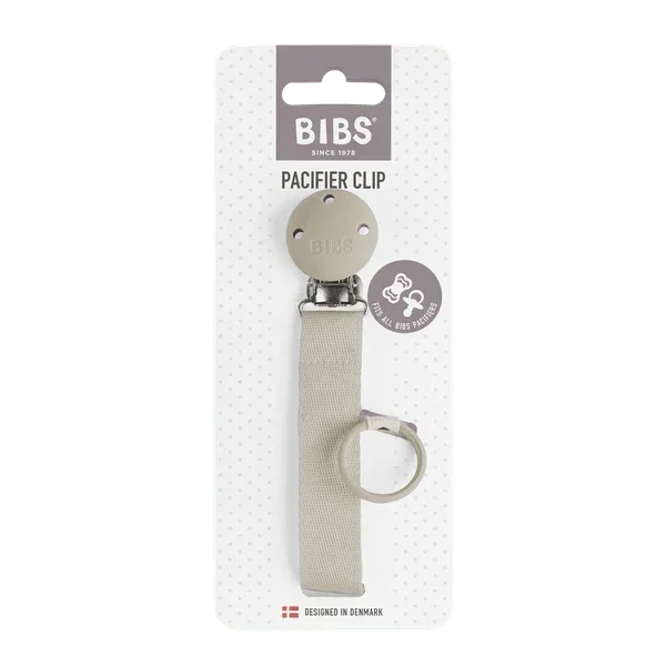 BIBS - Ribbon priponka za dudo - Sand
