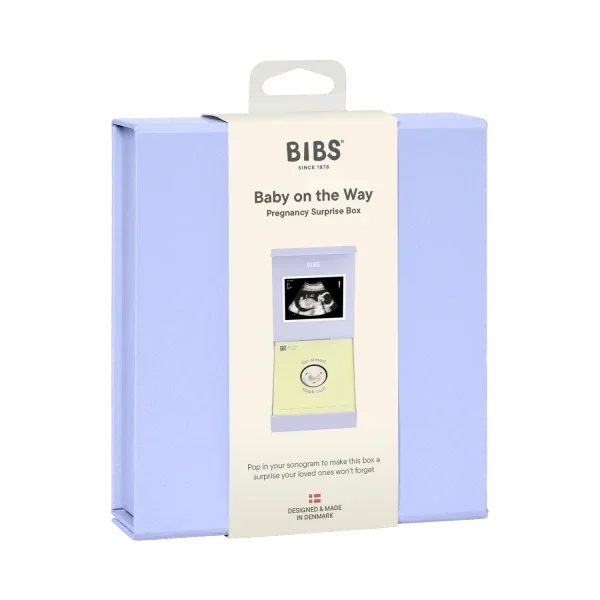 BIBS - Darilni set - Oznanitev nosečnosti - Noseča sem!