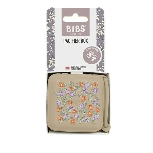 BIBS x Liberty - Škatlica za dudo - Strawberries