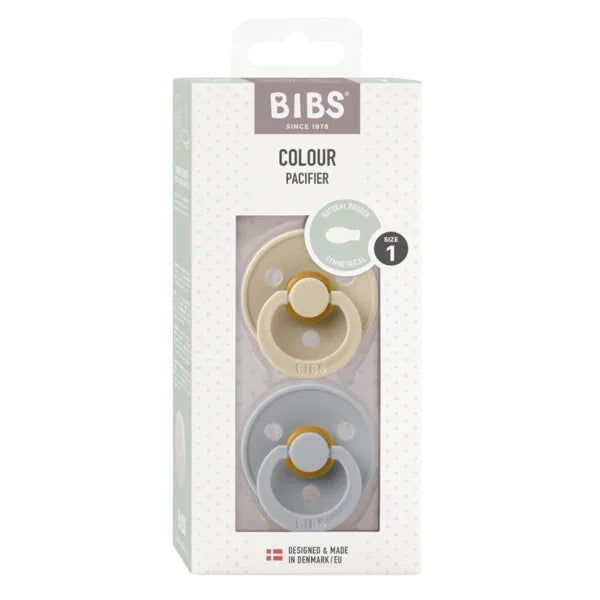 BIBS - Simetrična duda Colour, lateks - Cloud/Vanilla