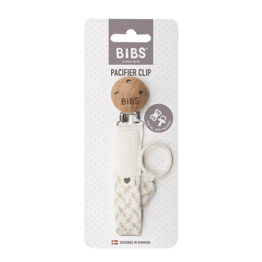 BIBS - Priponka za dudo - Ivory/Vanilla - 9401110 Luxbaby