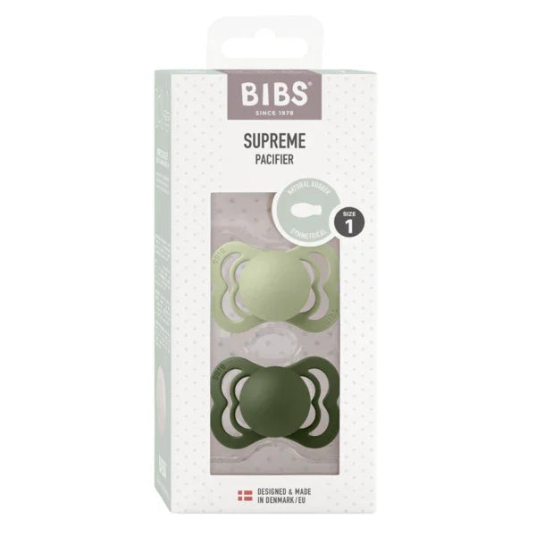 BIBS - Simetrična duda Supreme, lateks - Hunter Green/Sage