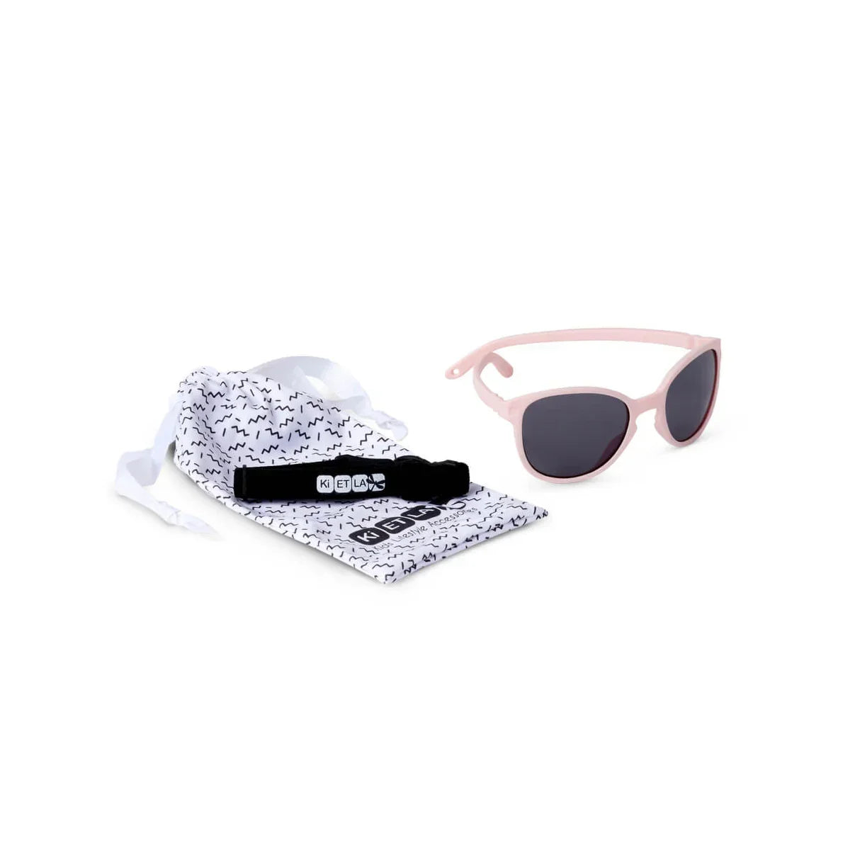 Ki et La - Otroška sončna očala Wazz - Blush pink