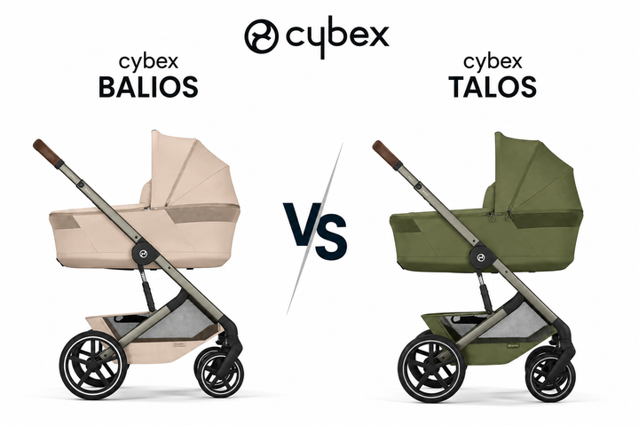 Primerjava vozičkov CYBEX Balios S Lux in CYBEX Talos S Lux: katerega izbrati?