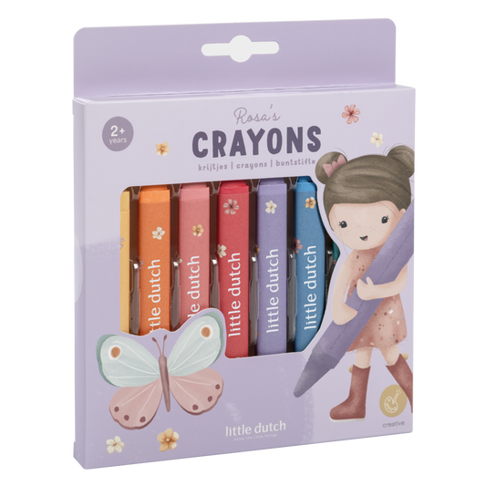 Little Dutch - Voščene barvice - Rosa & Friends