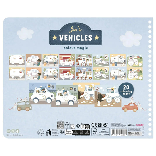 Little Dutch - Čarobna pobarvanka - Jim & Friends - LD126855 Luxbaby