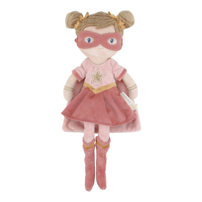 Little Dutch - Punčka - Superhero Rosa M (35 cm)