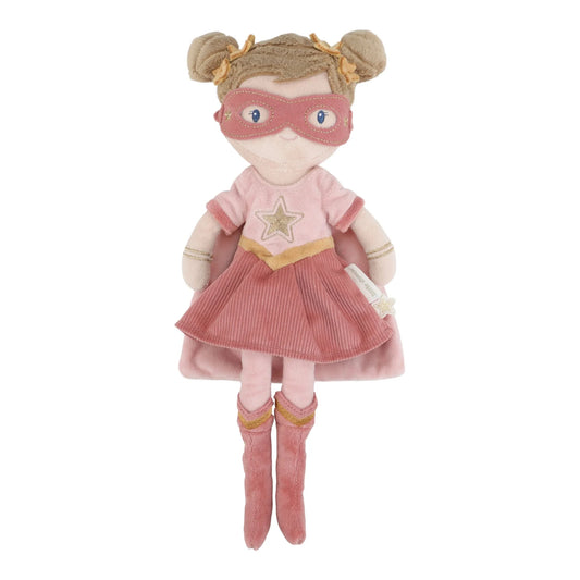 Little Dutch - Punčka - Superhero Rosa M (35 cm)