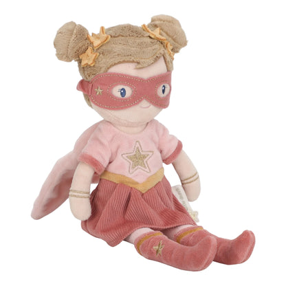 Little Dutch - Punčka - Superhero Rosa M (35 cm)