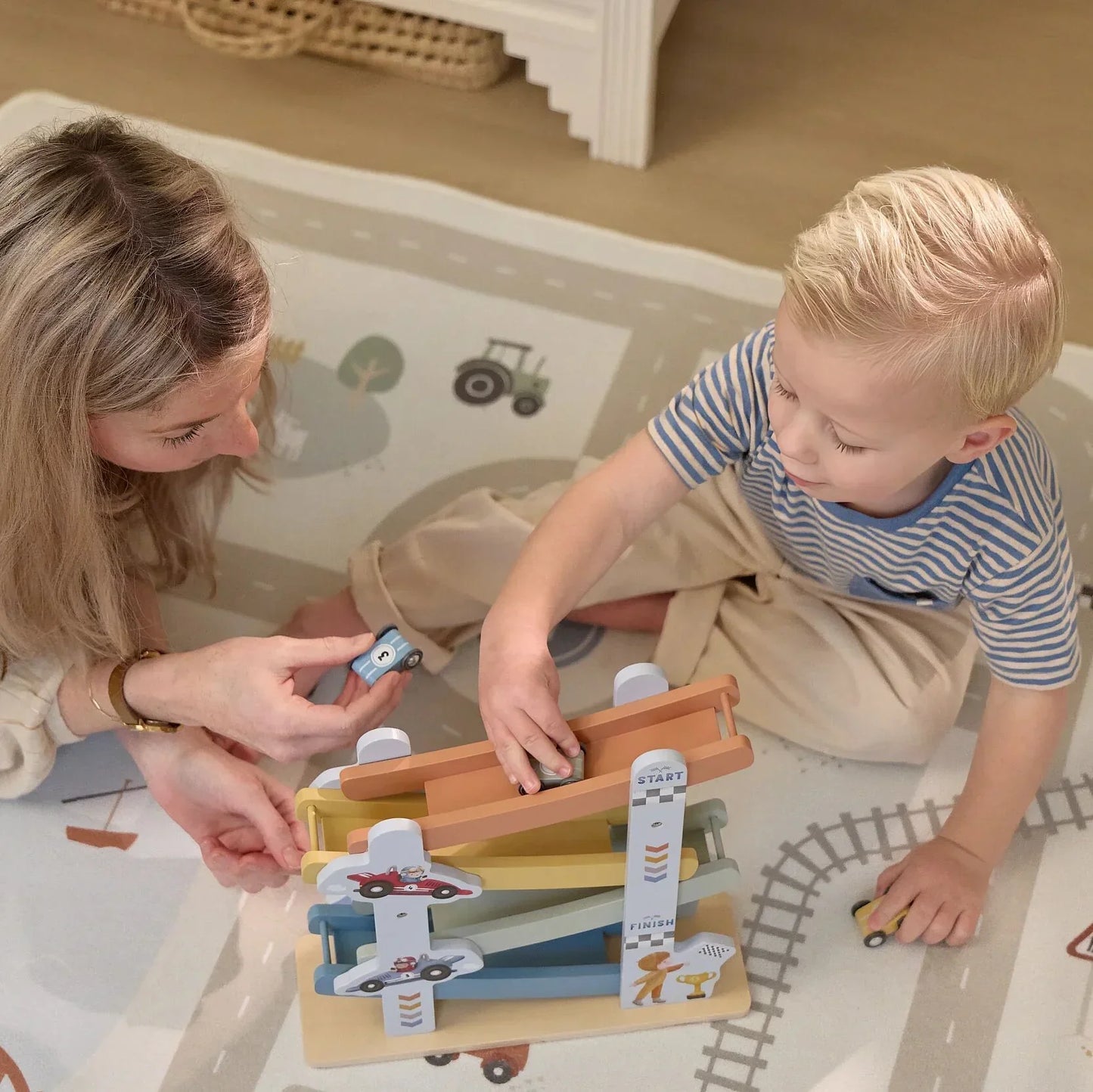 Little Dutch - Dirkalna steza - Blue Cars