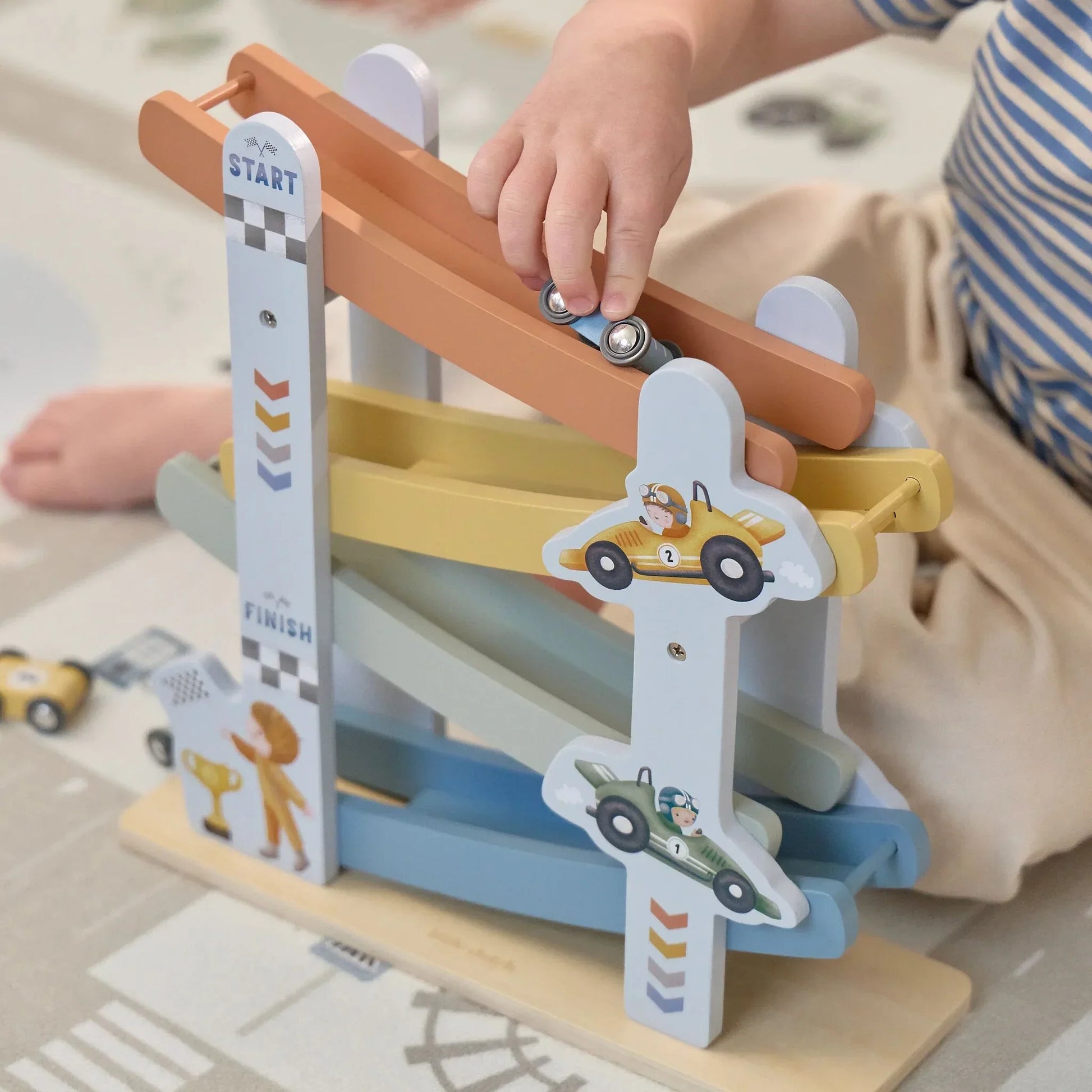 Little Dutch - Dirkalna steza - Blue Cars