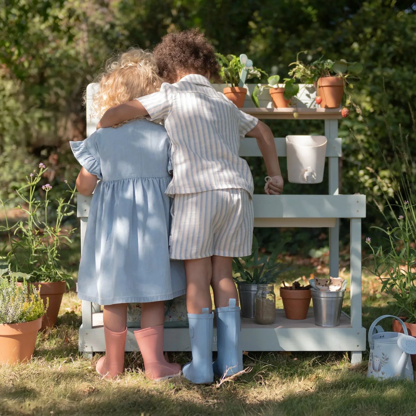 Little Dutch - Lesena zunanja otroška kuhinja