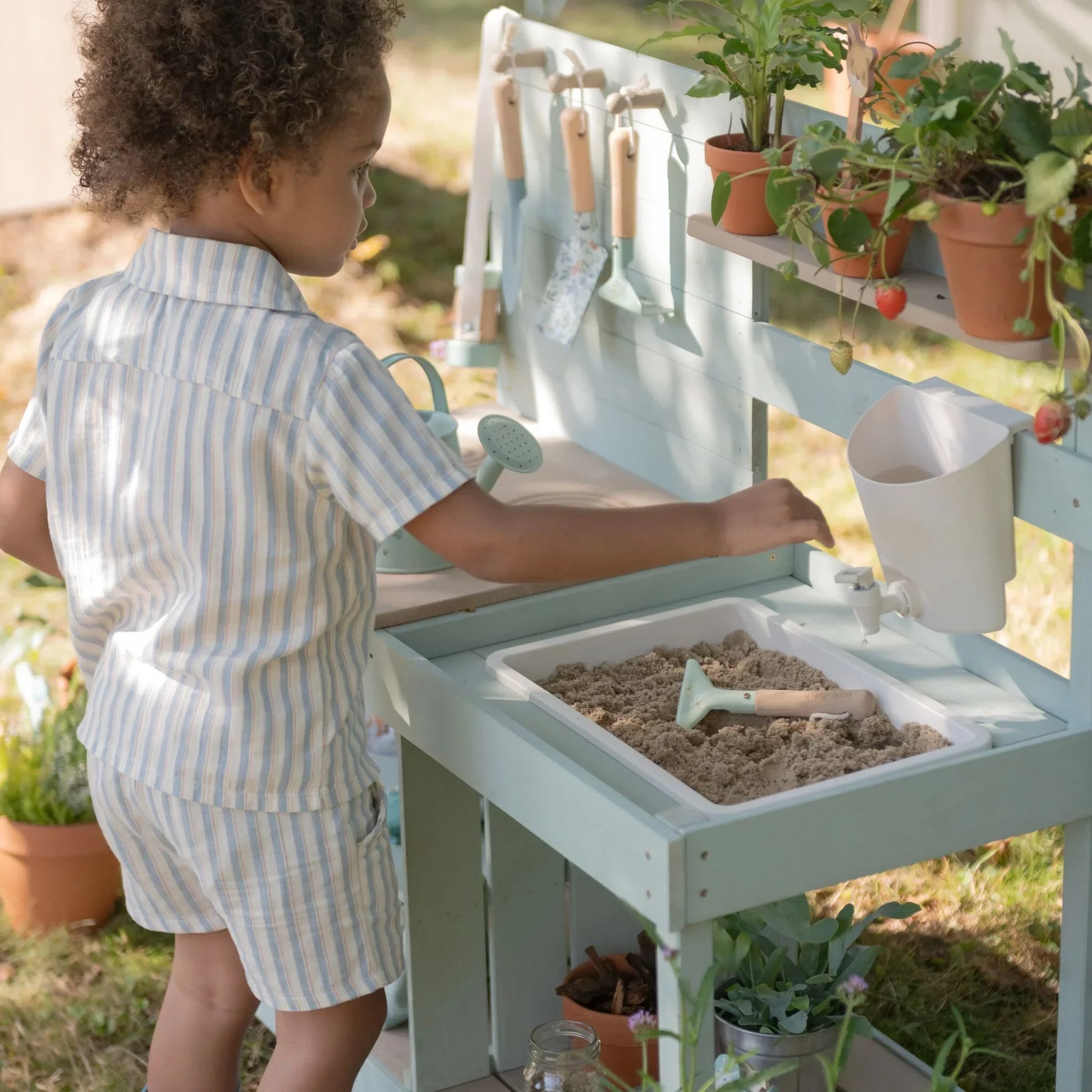 Little Dutch - Lesena zunanja otroška kuhinja