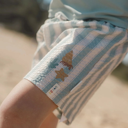 Little Dutch - Otroške kopalke - Ocean Surf Stripes