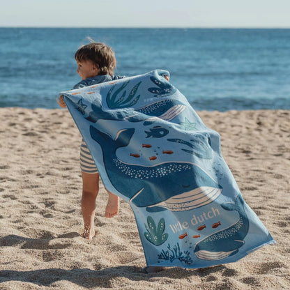 Little Dutch - Brisača za plažo - Ocean World Blue