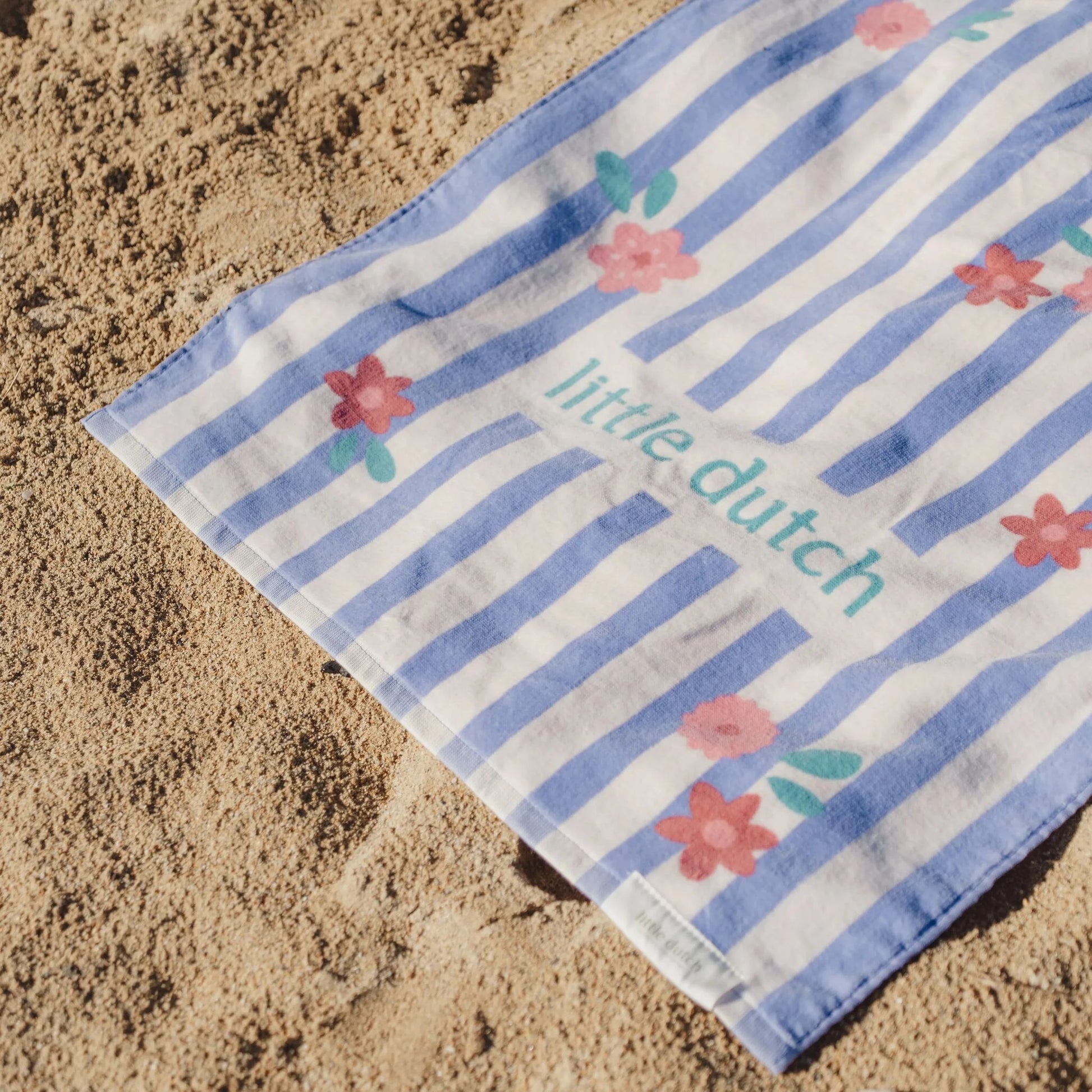 Little Dutch - Brisača za plažo - Dreamy Purple Stripe