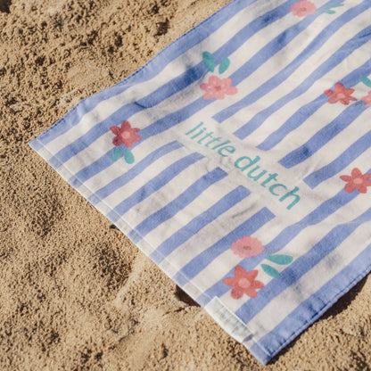 Little Dutch - Brisača za plažo - Dreamy Purple Stripe