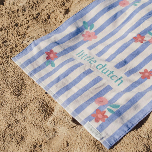 Little Dutch - Brisača za plažo - Dreamy Purple Stripe